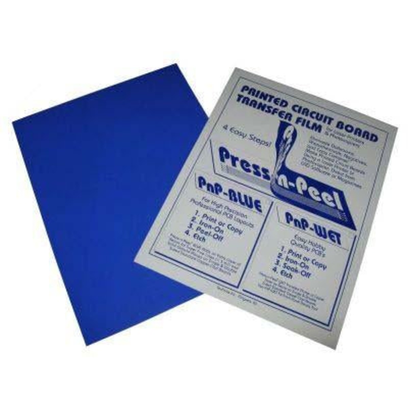 Press-N-Peel PNP Blue 100 Sheet Pack