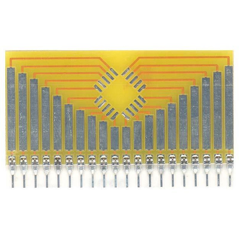 Surfboard 9000 Series 20-SIP Pins, .100" Centers, Model 9301, Accepts 20 Pin PLCC