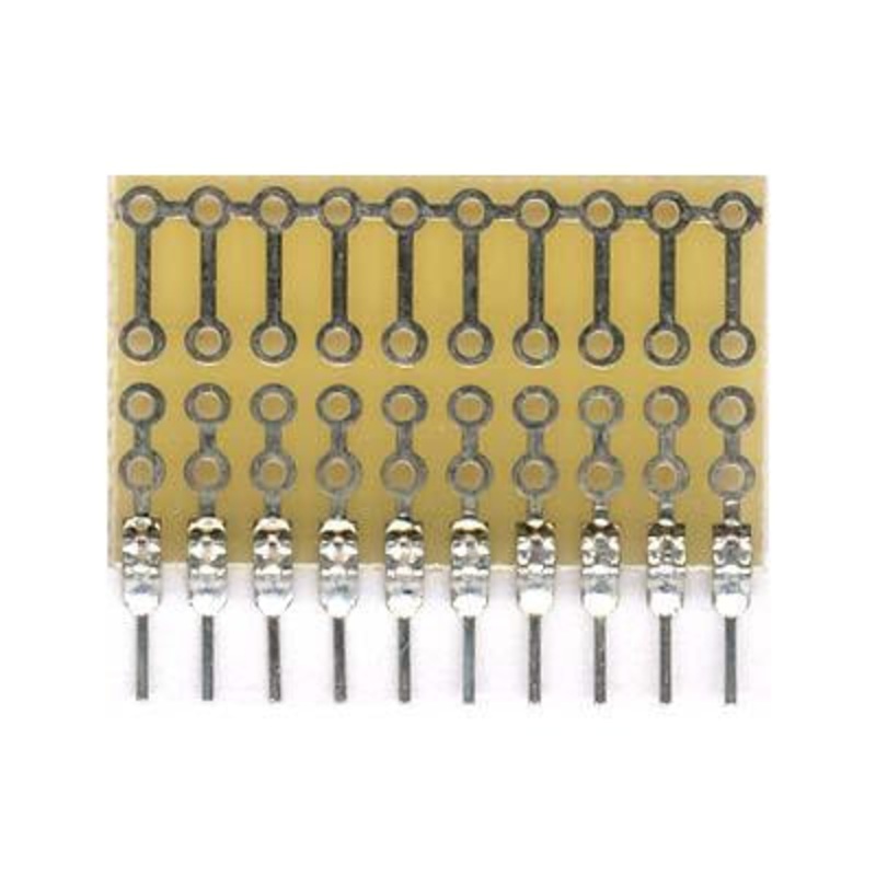 Uni-Sip Boards 2000 SERIES  10 -SIP Pins