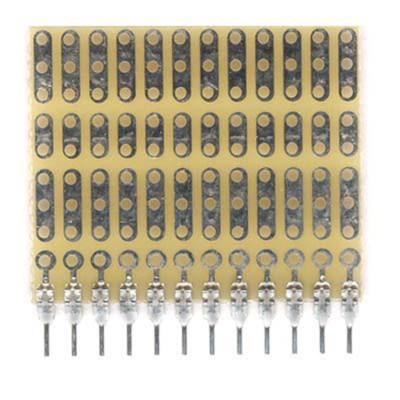 Uni-Sip Boards 4000 SERIES  12 -SIP Pins