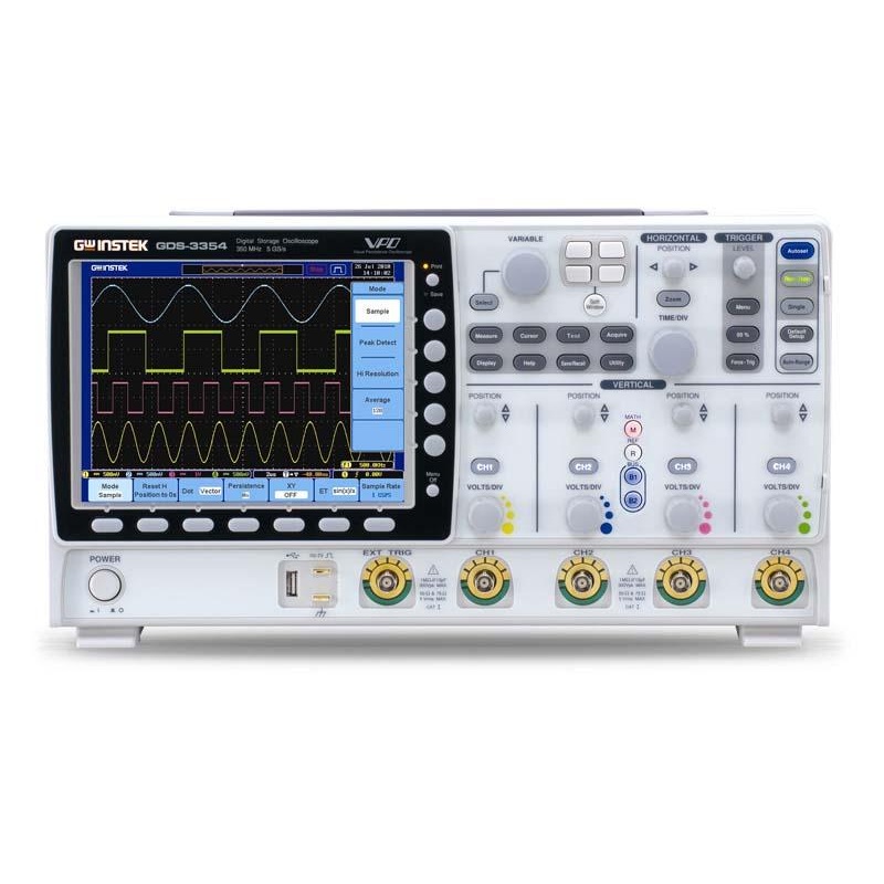350 MHZ 4 Channel Digital Storage Oscilloscope