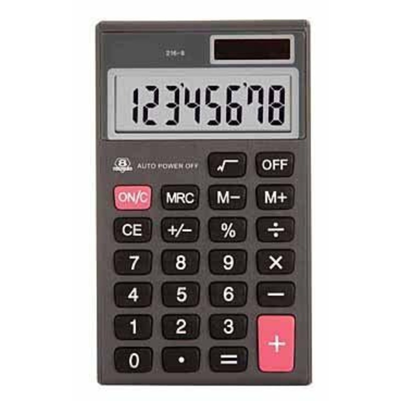 8-digit Dual-power Calculator