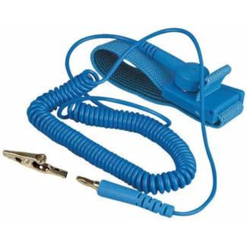 Anti-Static Wrist Strap Adjustable Band  - 6 Ft. Cord