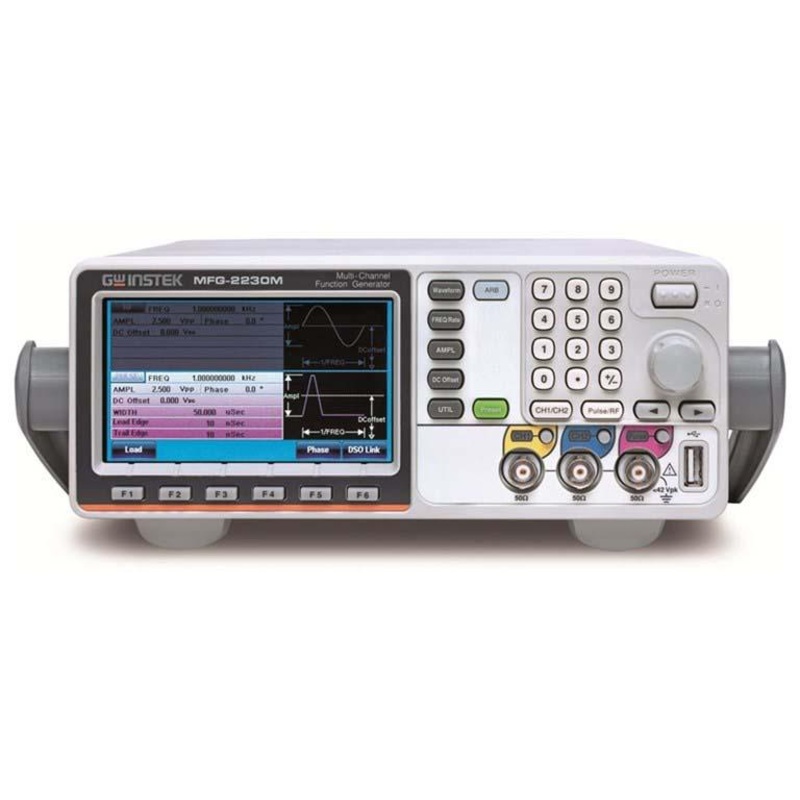 Instek MFG-2230M Dual Channel Arbitrary Function Generator (30MHz) with Pulse Generator and Modulation