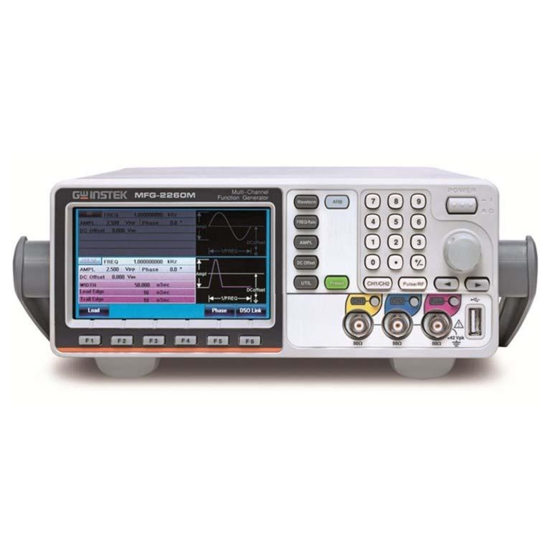 Instek MFG-2260M Dual Channel Arbitrary Function Generator (60MHz) with Pulse Generator and Modulation