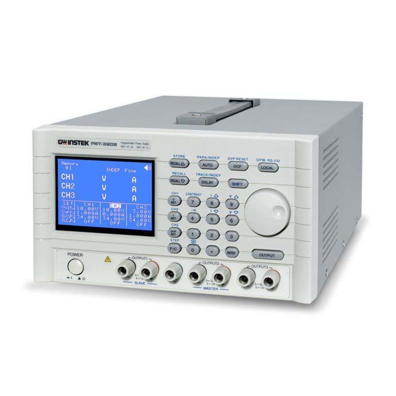Instek Programmable Switching Power Supply with GPIB/RS232 Interface 0-32, 0-2A; 06V, 0-5A