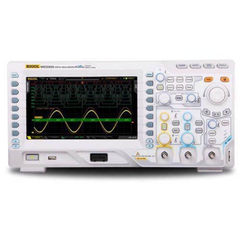 Rigol 300MHz MSO2302A Mixed Signal Oscilloscope with Logic Analyzer
