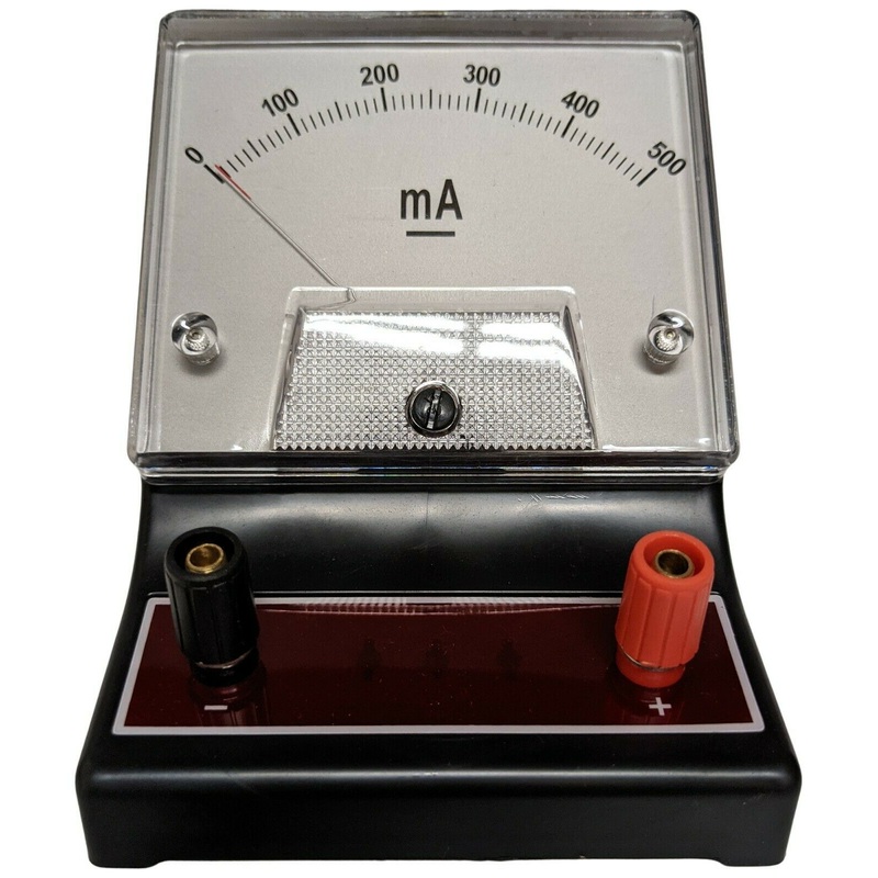 RSR Meter Movement Ammeter DC 0-500mA