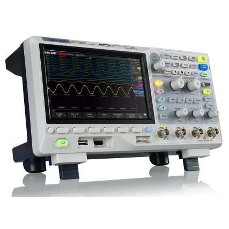 Siglent SDS1104X-E 100MHz, 4 Channel Digital Oscilloscope, MSO Option (Sold Separately)
