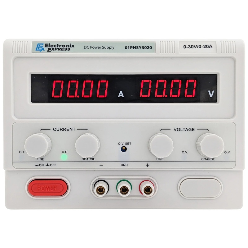 Single Output Switching DC Power Supply 0-30V 0-20A