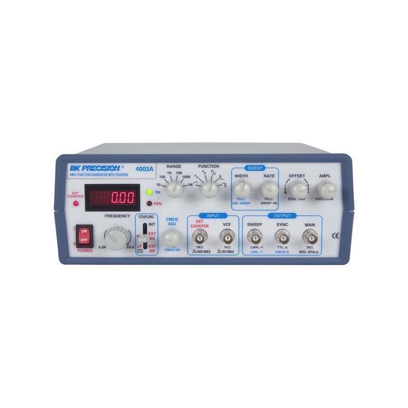 BK Precision 4 Mhz Function Sweep Generator LED Display Model 4003A