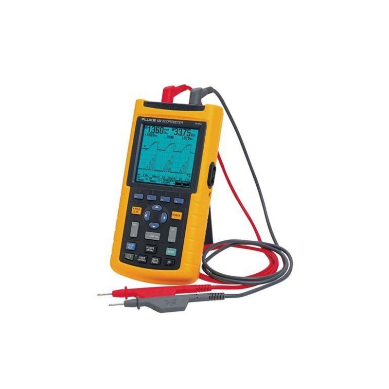 Fluke Handheld Digital Storage Oscilloscope Scope Meter With Software And Case And RS232 Cable