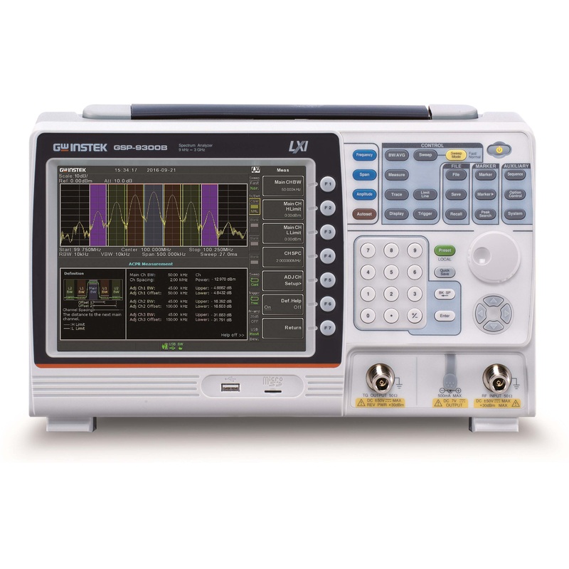 GSP-9300BTG with Factory Installed Tracking Generator 9KHz-3 GHz Spectrum Analyzer