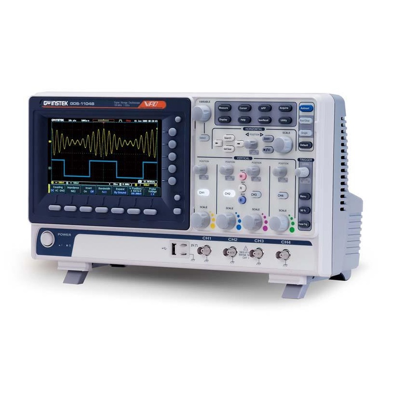 Instek 50MHz, 4 Channel Digital Storage Oscilloscope