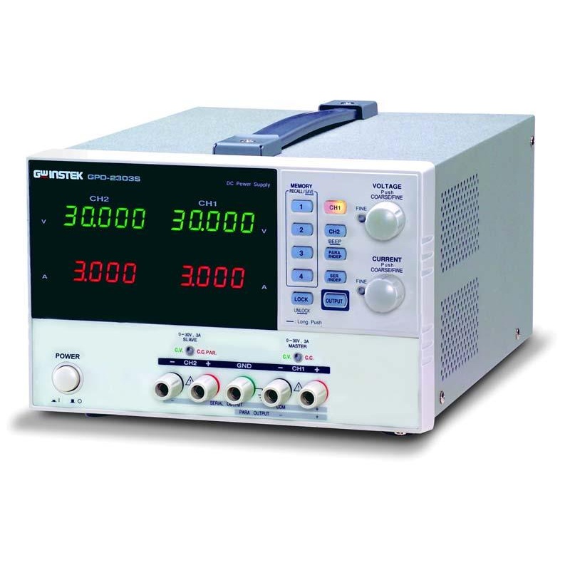Instek Programmable Linear Power Supply (2) - 30V/3A