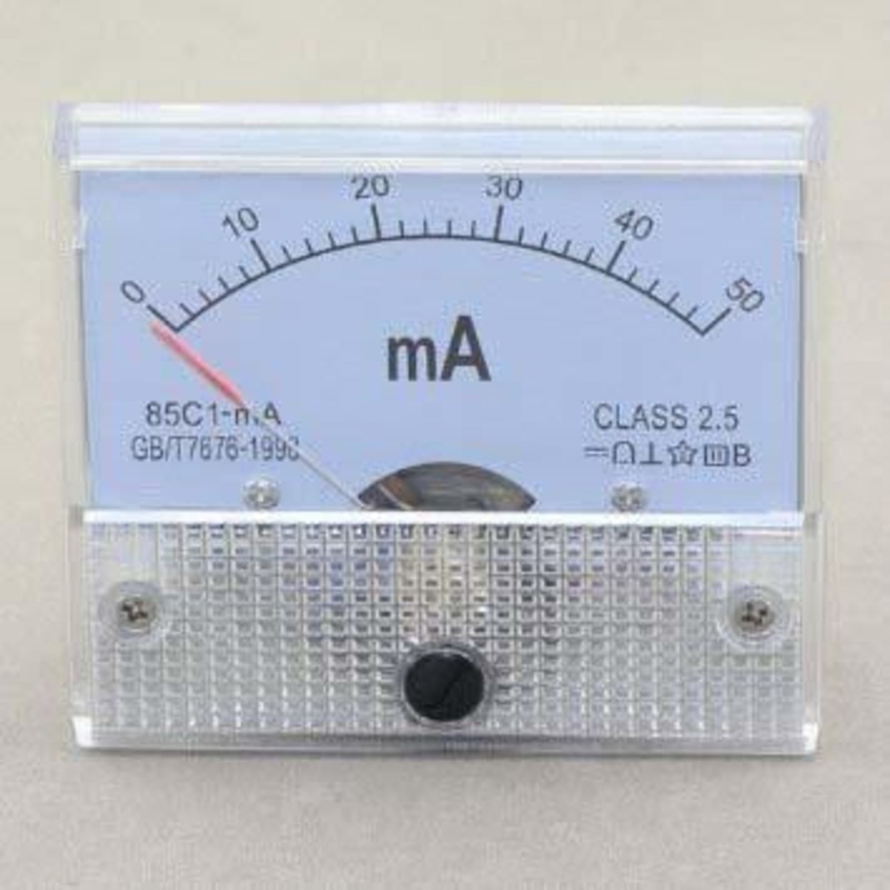 Meter Movements 0-50mA DC Amp Meter