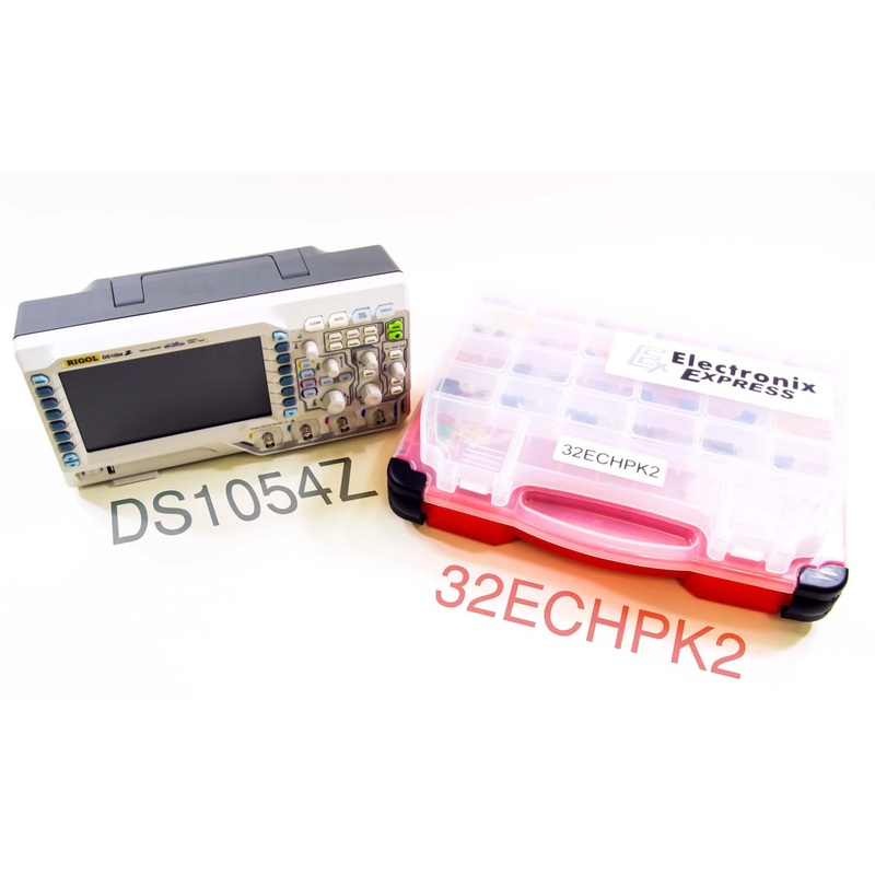 Rigol DS1054Z Digital Oscilloscope (50MHz, 4 Channel) with FREE Electronix Express Hobby Pack