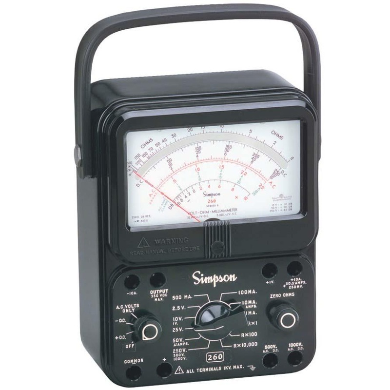 Analog Meter High Quality 27 Ranges