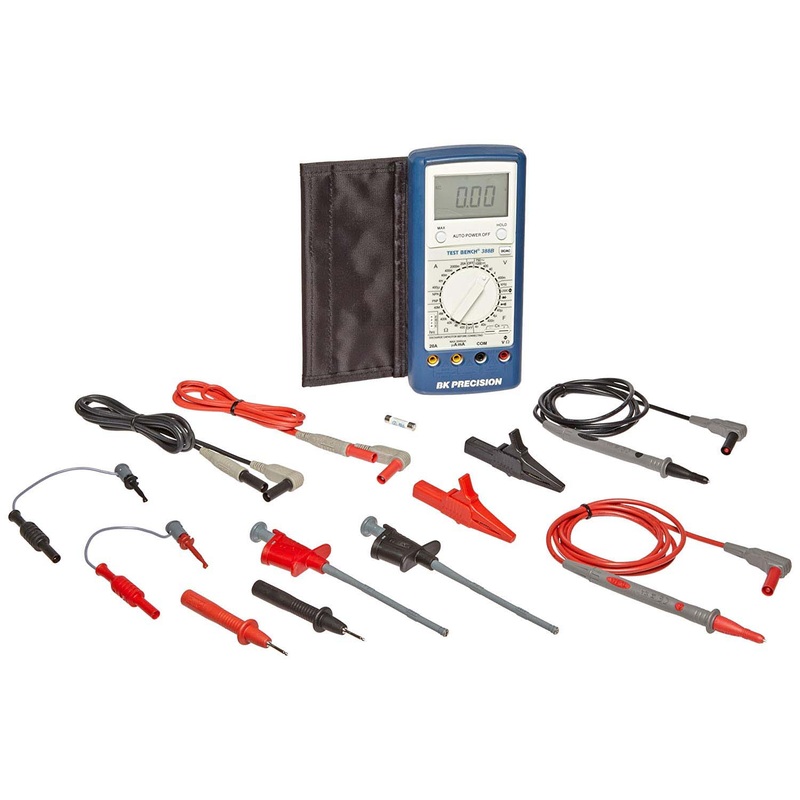 BK Precision Digital Multimeter with Advanced Test Lead Kit