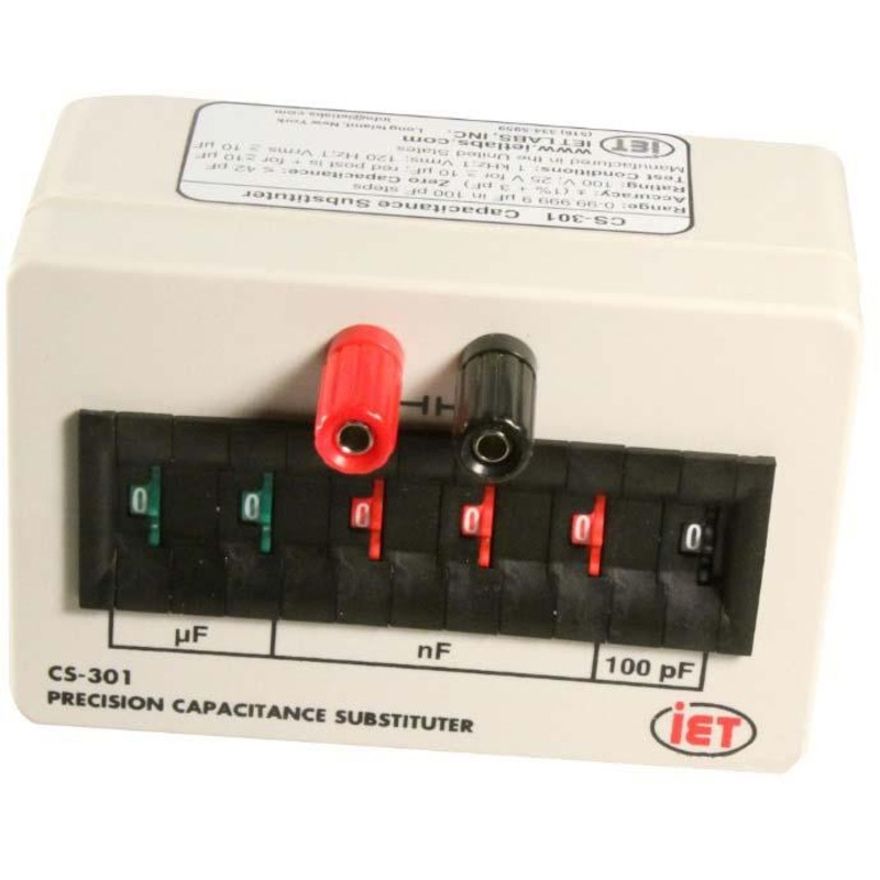 Capacitance Substitution Box  - 1% Accuracy