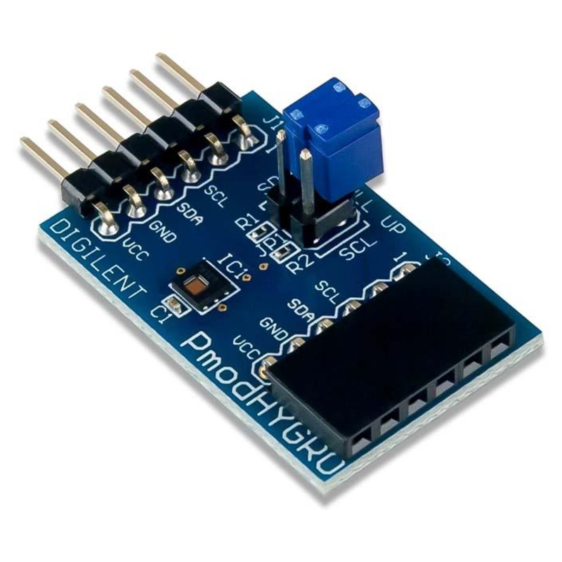 Pmod HYGRO: Digital Humidity and Temperature Sensor