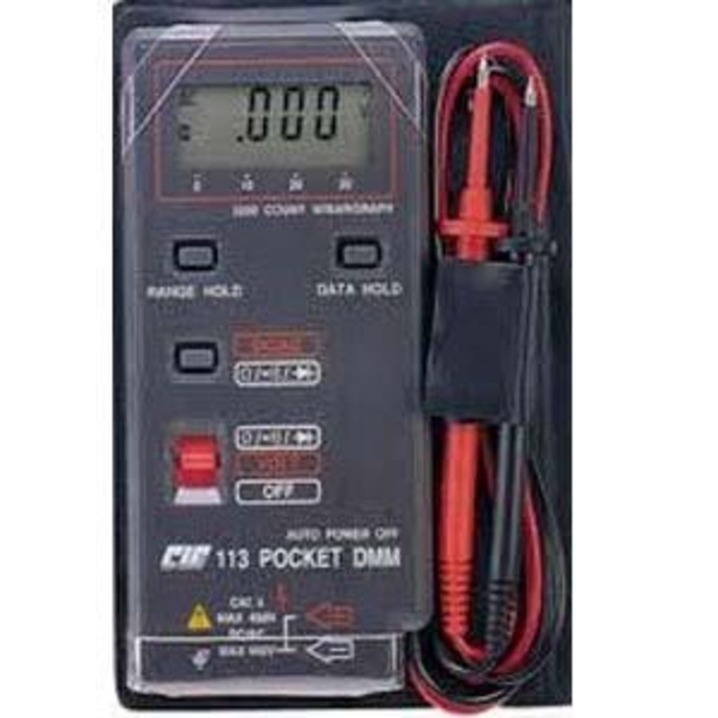 Pocket Digital Multimeter with Bar Graph Display