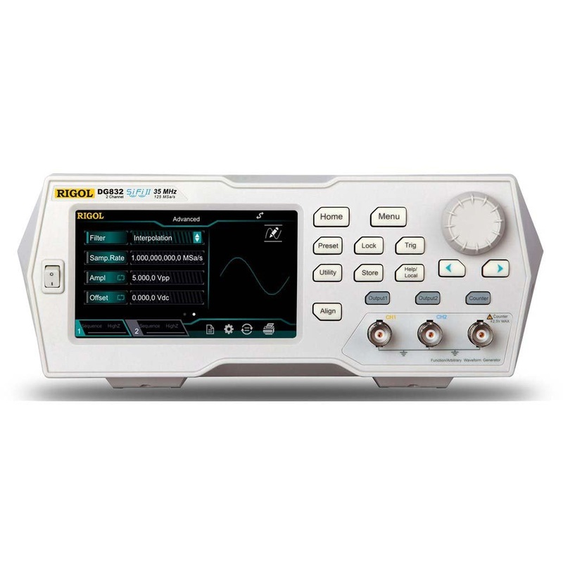 Rigol DG832 - 35 MHz Function / Arbitrary Waveform Generator, 2 Channel