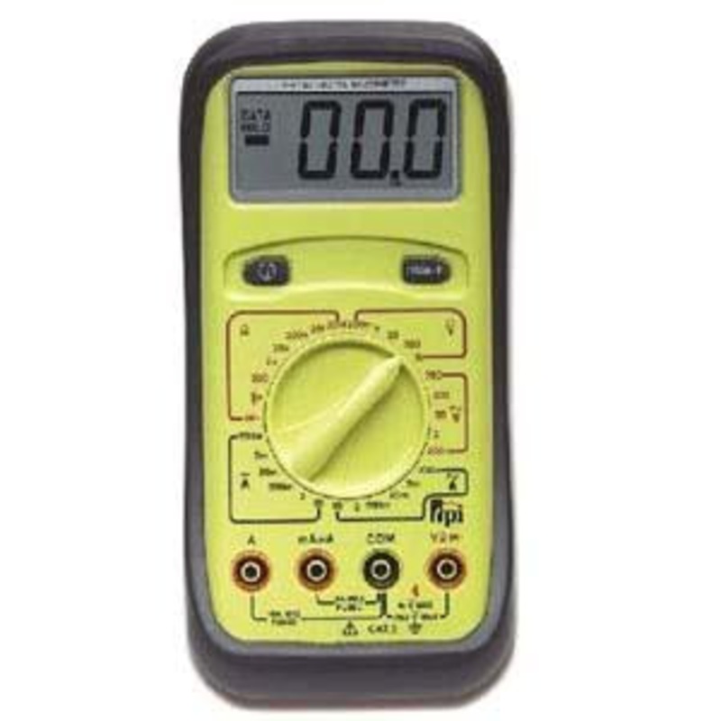TPI Digital Multimeter with Extra Large Display, 0.5% Accuracy