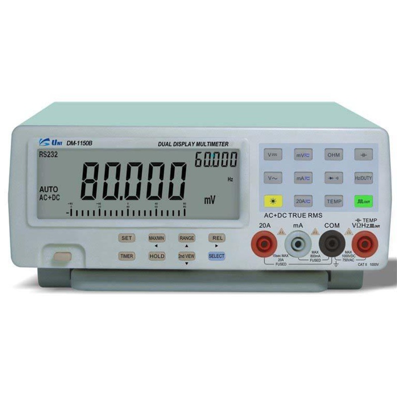 Uni Bench Digital Multimeter Model DM1150B