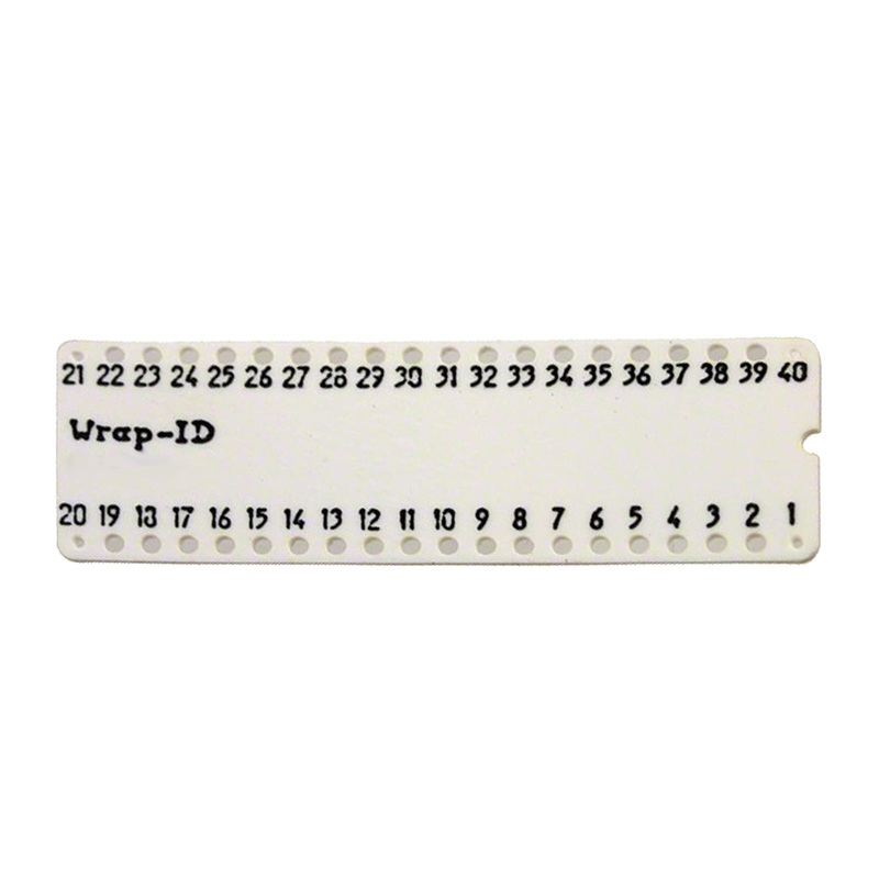 I.D. Tags for Wire Wrap Sockets, 40 Pins, 5/Pack