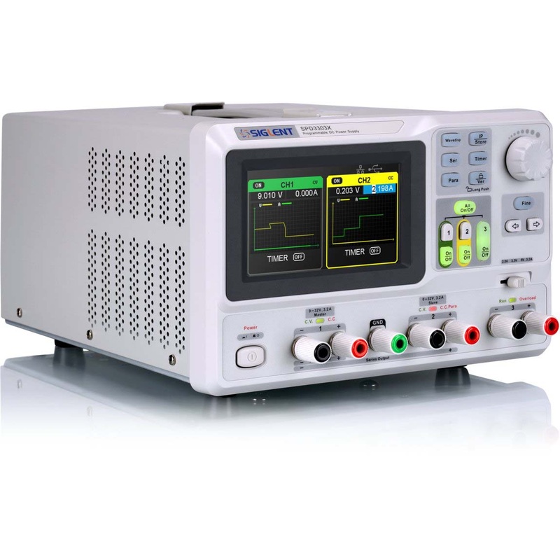 Siglent SPD3303X-E 10mV/10mA Triple Programmable DC Power Supply