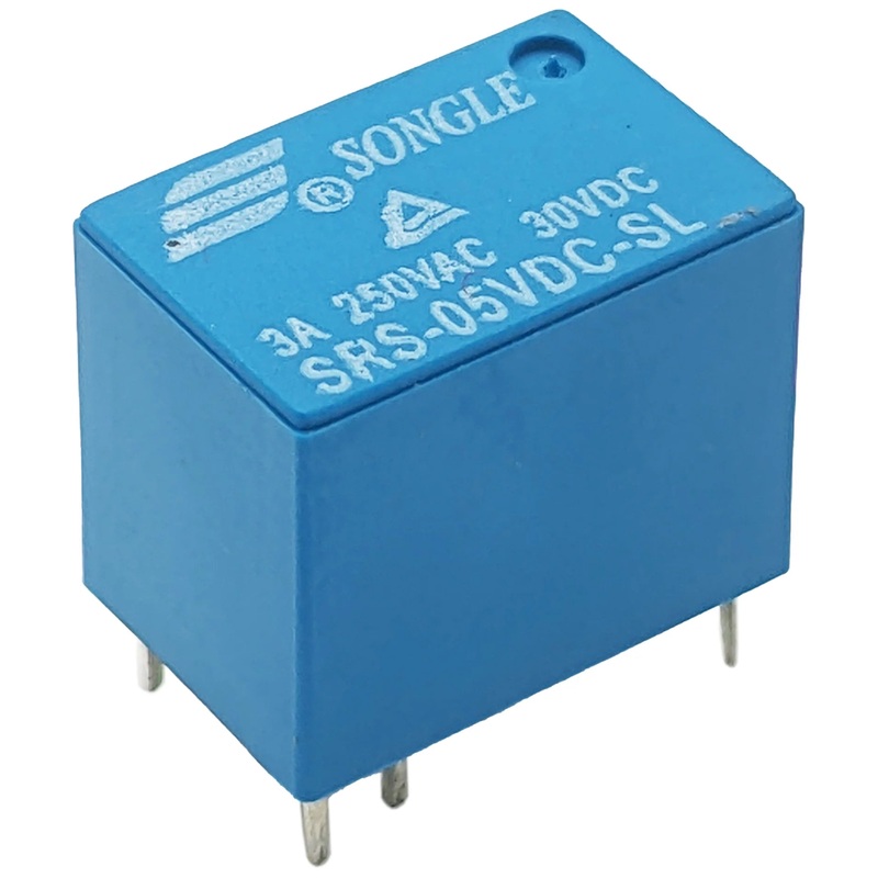 5V 1A Relay Double Pole Single Throw DPST (SRS-05VDC-SL)