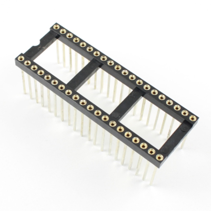 Machine Tooled Wire Wrap IC Socket 40-Pins