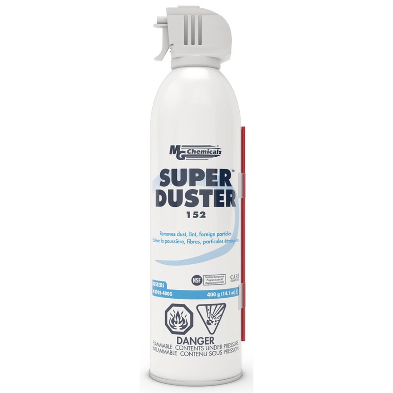 MG Chemicals 402B-400G Super Duster 152, 400g, 14 oz. Aerosol Can
