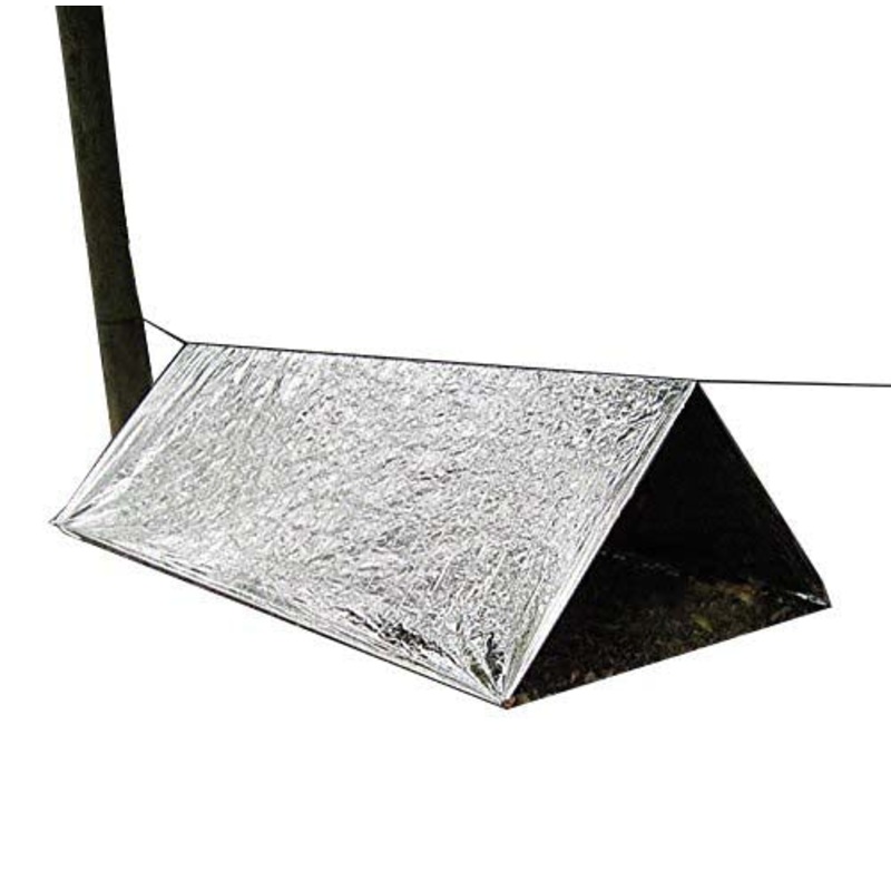 Mylar Emergency Tent Shelter, Two Person, 8' x 5'