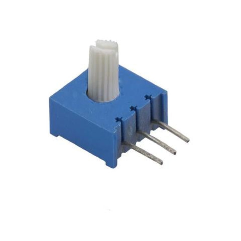 Potentiometer Cermet 100K Ohms - Single Turn with Shaft