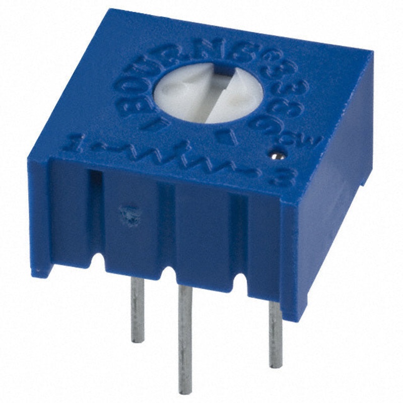 Potentiometer Cermet 5K Ohms with Single Turn - Bourns 3386P