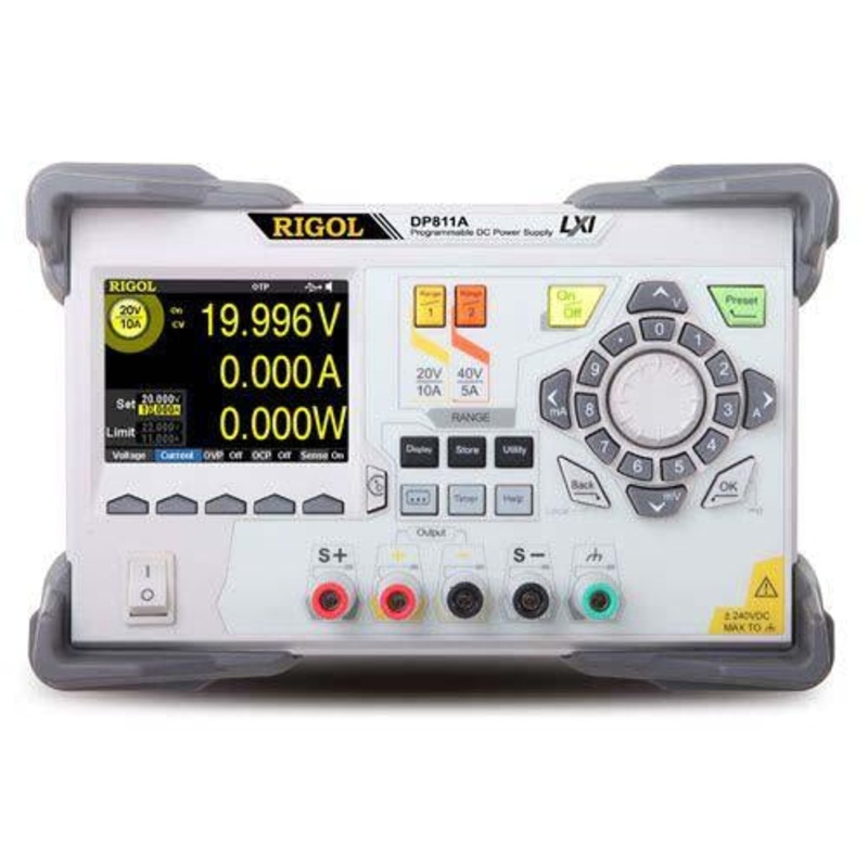 Rigol DP811A 200W Single Output High Resolution Power Supply