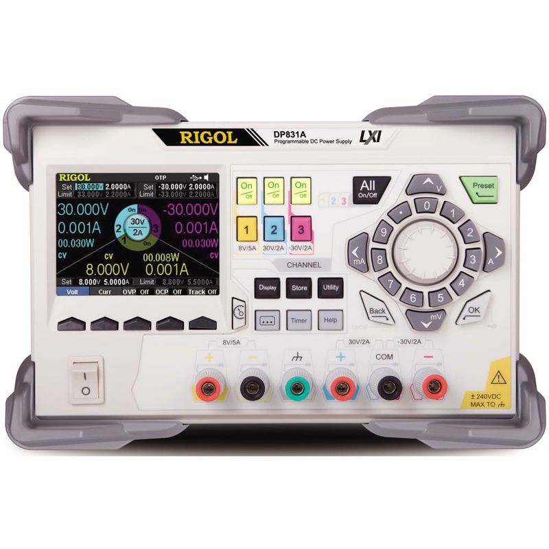 Rigol DP831A Triple Output High Resolution 160 Watt Power Supply