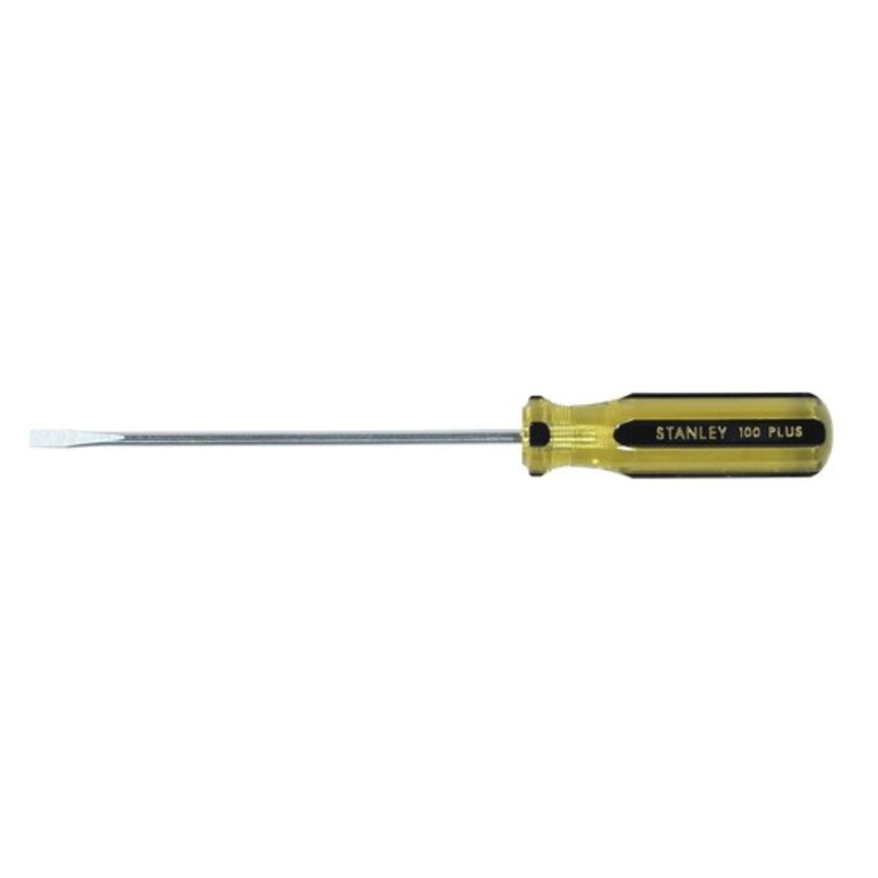 Stanley 3/16 in x 6 in 100 PLUS Cabinet Tip Screwdriver