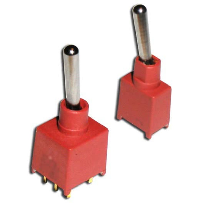 Miniature Sealed Toggle Switch - SPDT - On-Off-On - Solder Lug