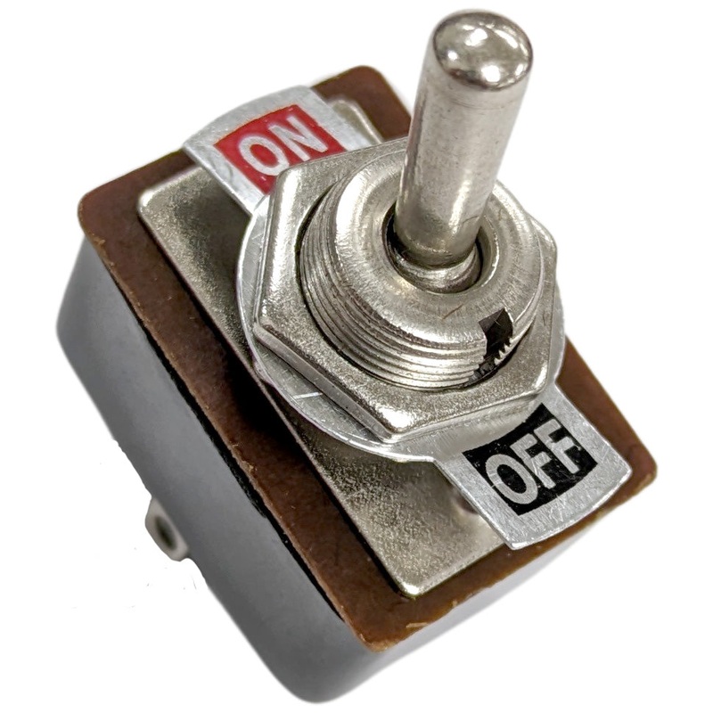 Standard DPDT Toggle Switch ON-OFF with 6 Solder Lug Pins