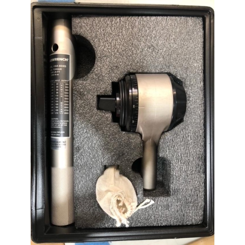 GEARWRENCH 64-834G 2,200 Foot Pound Torque Multiplier USA