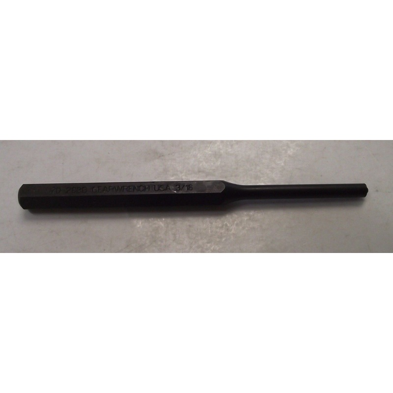 Gearwrench 70-268G 3/16" x 5/16" x 4-1/2" Roll Pin Punch USA