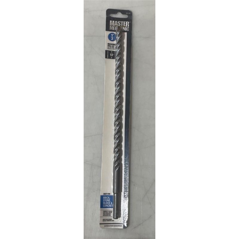 Master Mechanic 282 392 1/2" Carbide Tip 13" Masonry Bit
