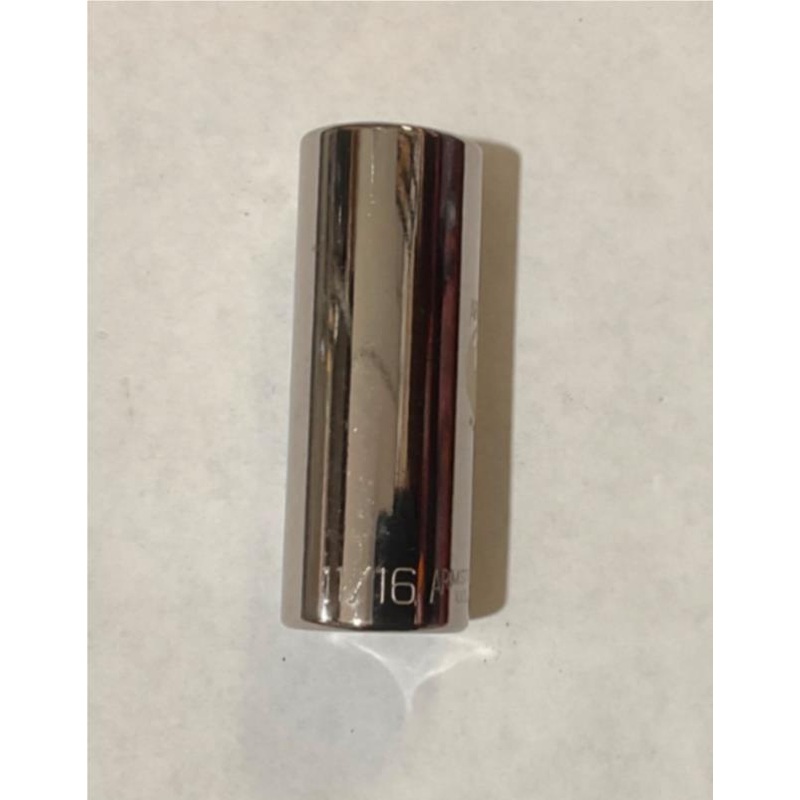 Armstrong 11-222 11/16" 3/8" Dr 6pt Deep socket USA