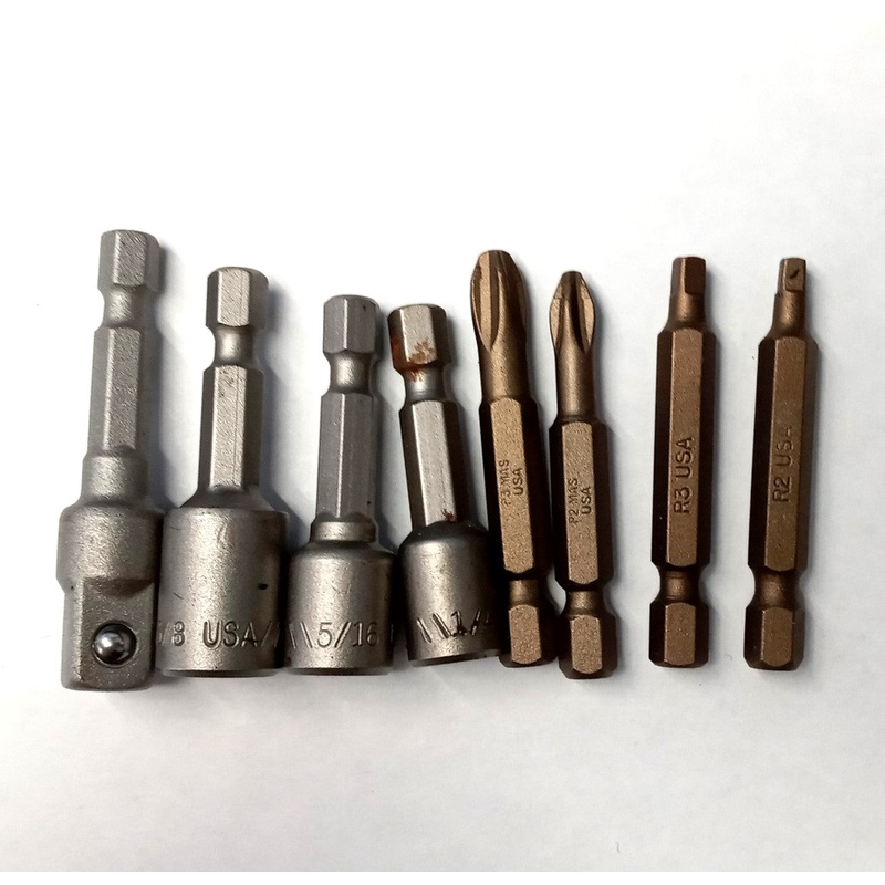 IRWIN 1609516906 8-Piece Impact Driver Bit Set