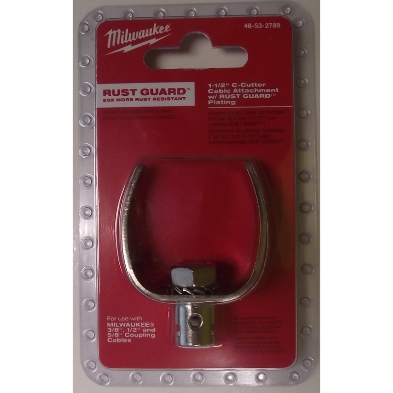 Milwaukee 48-53-2789 1-1/2" C-Cutter With Rust Guard