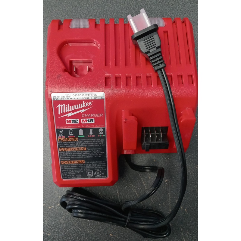 Milwaukee 48-59-1812 M12 & M18 Battery Charging Station