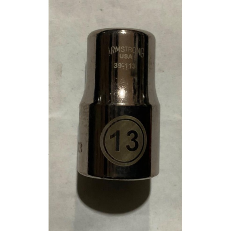 Armstrong 39-113 13mm 1/2 Dr 12pt socket